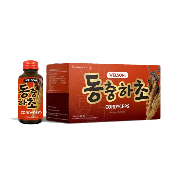 Nước Uống Đông Trùng Hạ Thảo Welson Cordyceps Hộp 10 Chai