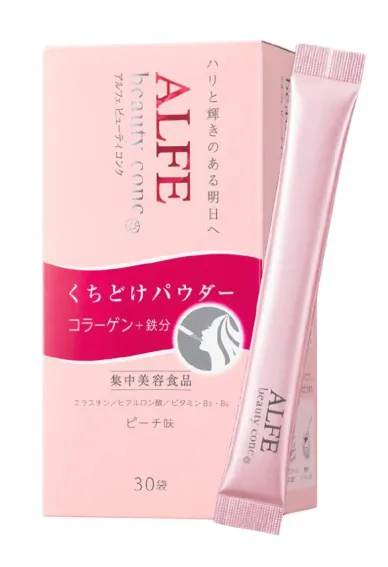 Nước uống bổ sung collagen Alfe Beauty Conc Taisho (Hộp 30 gói)