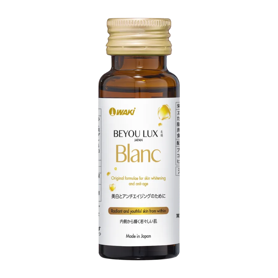 Nước uống BEYOU LUX BLANC hỗ trợ sạm nám, trắng da, hạn chế lão hóa (Hộp 6 chai x 50ml) 4