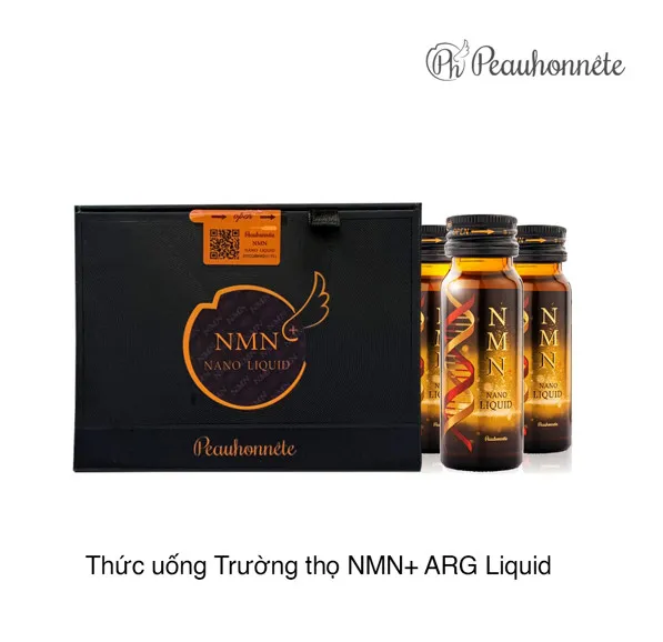 Nước uống trẻ hóa da tăng cường sức khỏe N.MN+ Nano Liquid 12000 (12 lọ x 30ml)