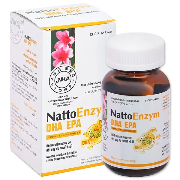 Nattoenzym DHA EPA lọ 60 viên
