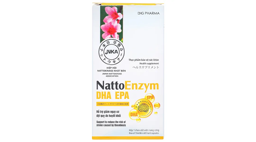 Nattoenzym DHA EPA lọ 60 viên 3