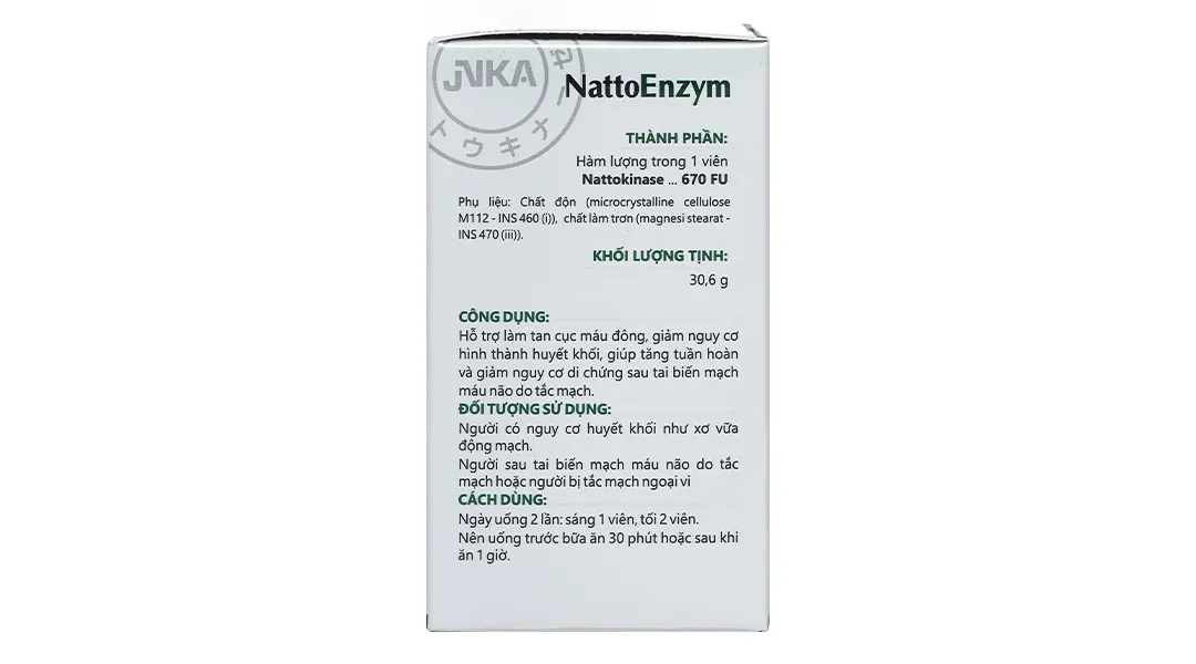 Thực phẩm bảo vệ sức khoẻ: Nattoenzym 6