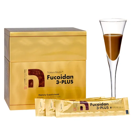 NatureMedic Fucoidan 3-Plus dạng nước 50 gói x15ml