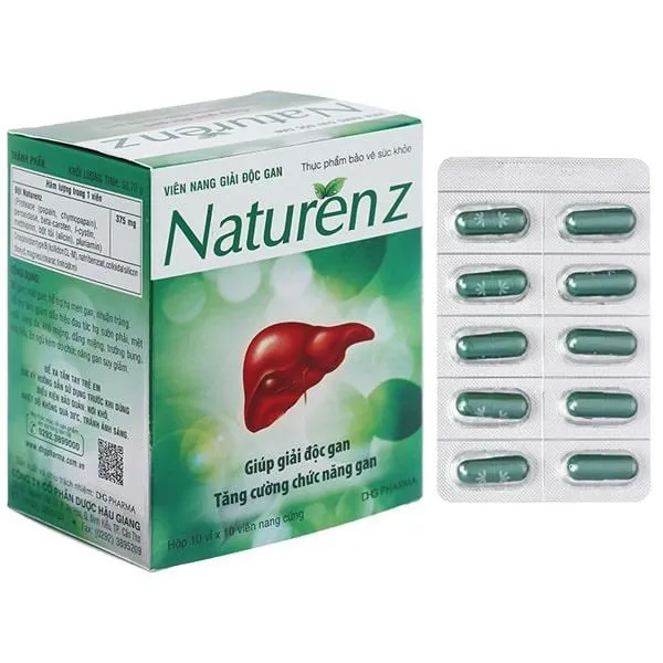 VIÊN UỐNG BỔ GAN NATUREN Z DHG 10X10