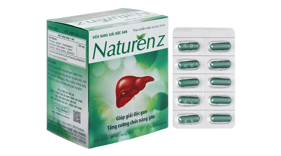 VIÊN UỐNG BỔ GAN NATUREN Z DHG 10X10 2