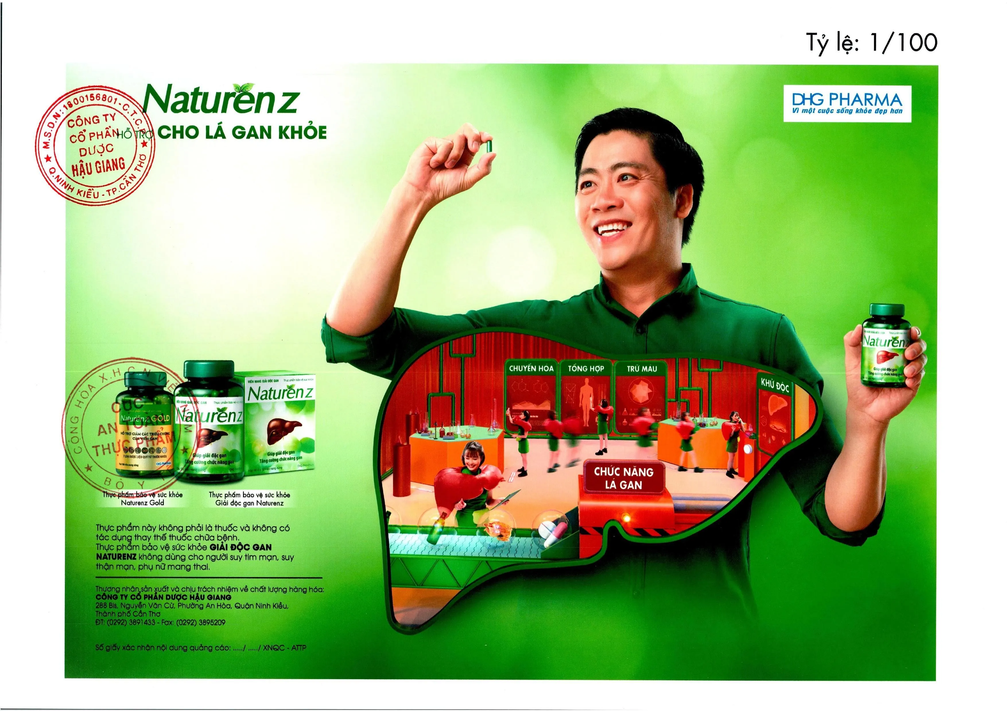 VIÊN UỐNG BỔ GAN NATUREN Z DHG 10X10 10