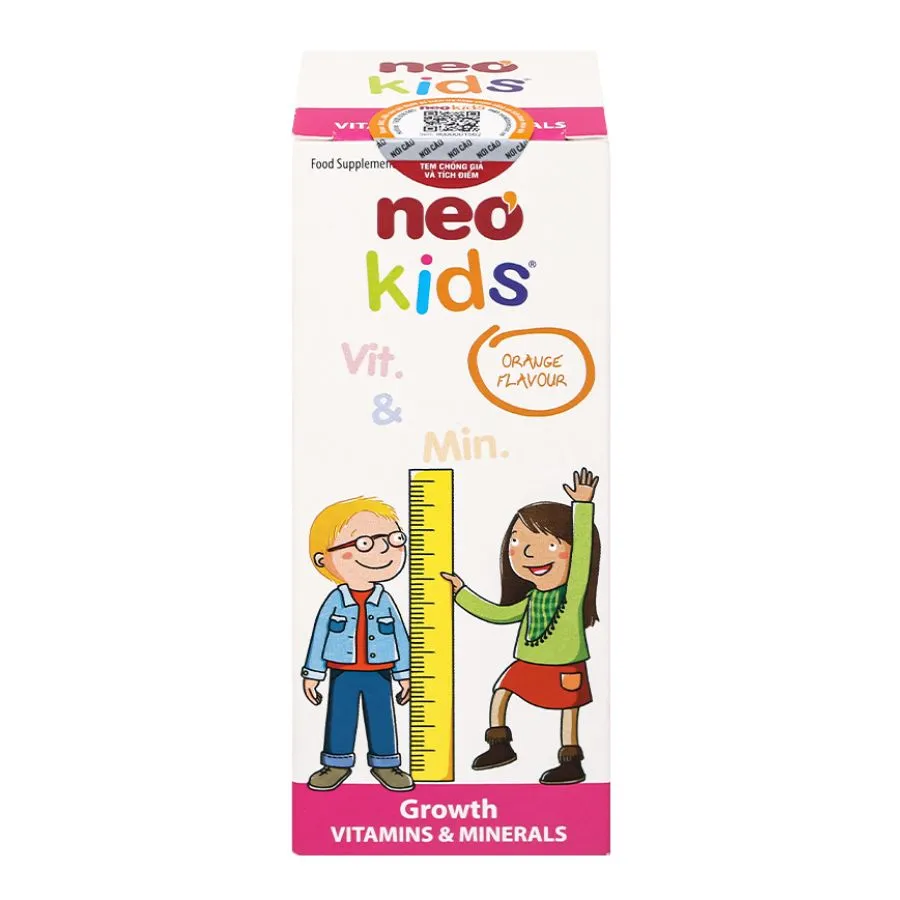 Neo Kids Growth - Phát triển chiều cao, tăng cường đề kháng cho trẻ 150ml 3