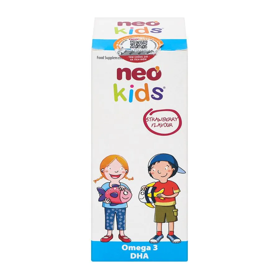 Neo Kids Omega 3 DHA - Bổ sung Dầu Cá cho trẻ, hỗ trợ phát triển trí não 150ml 4