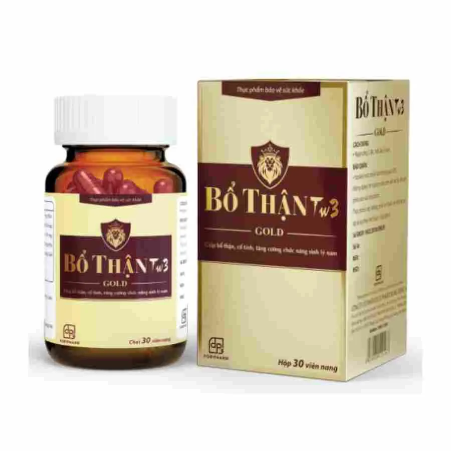 Nhung Hươu TW3 Gold bổ thận và tăng cường sinh lý nam (Hộp 30 viên) 2