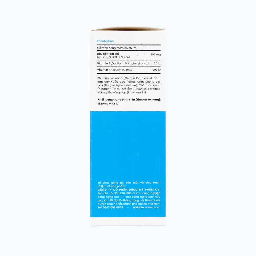Novaherb Omega 3 DHA Gold (Hộp 45 Viên Nang Mềm) 5