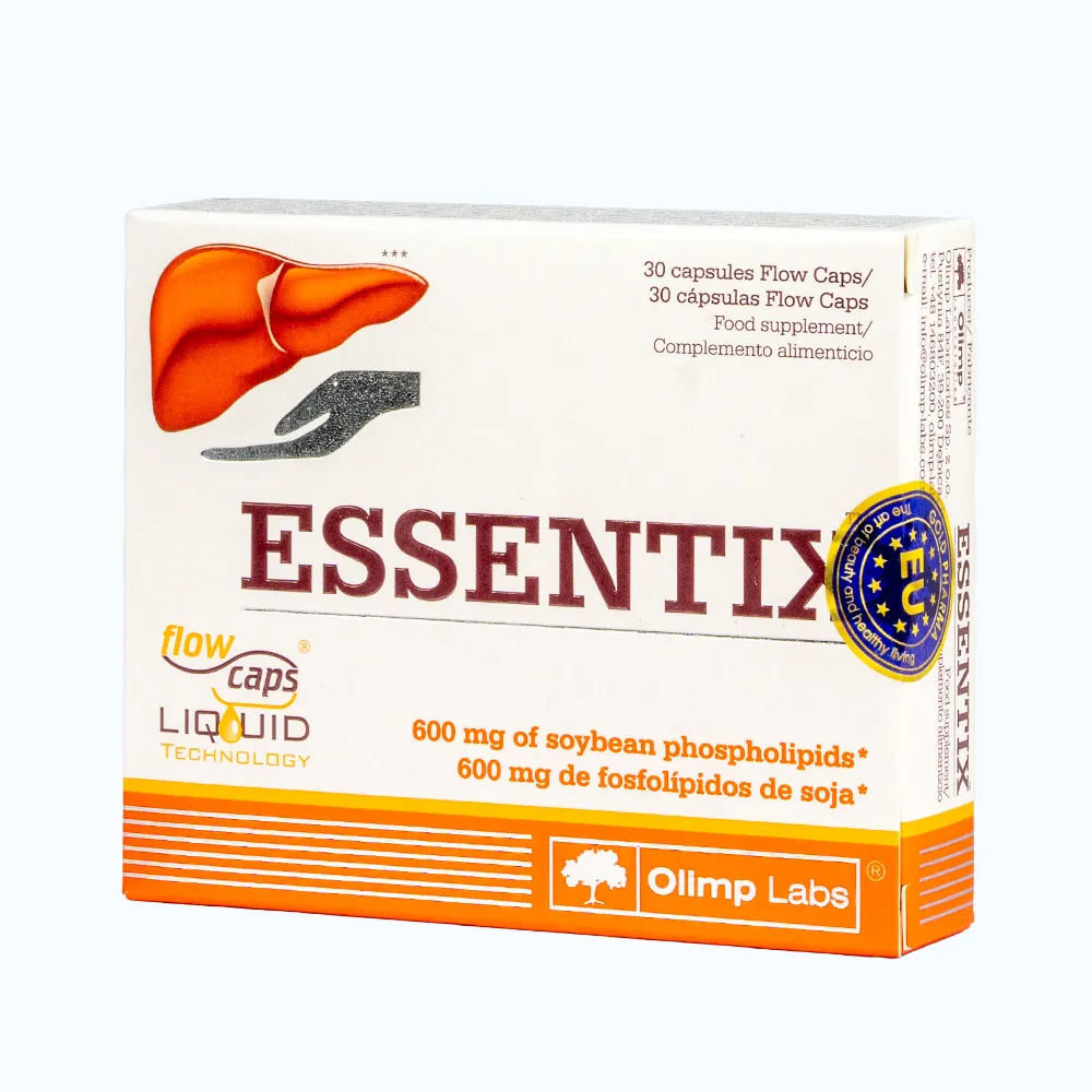 OLIMP LABS Essentix hỗ trợ gan và hỗ trợ chuyển hóa lipid Hôp 30viên 2