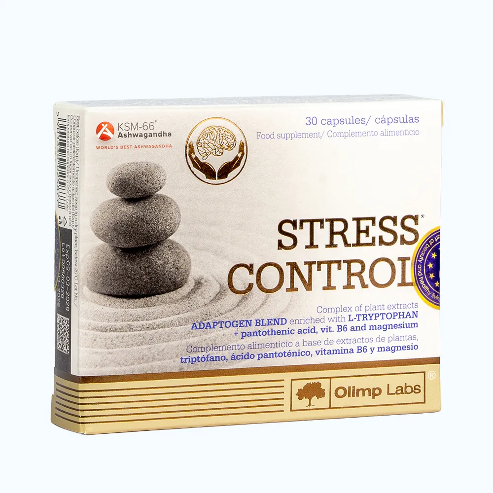 OLIMP LABS StressControl Hỗ Trợ Hệ Thần Kinh & Giảm Căng Thẳng Hộp 30v 2