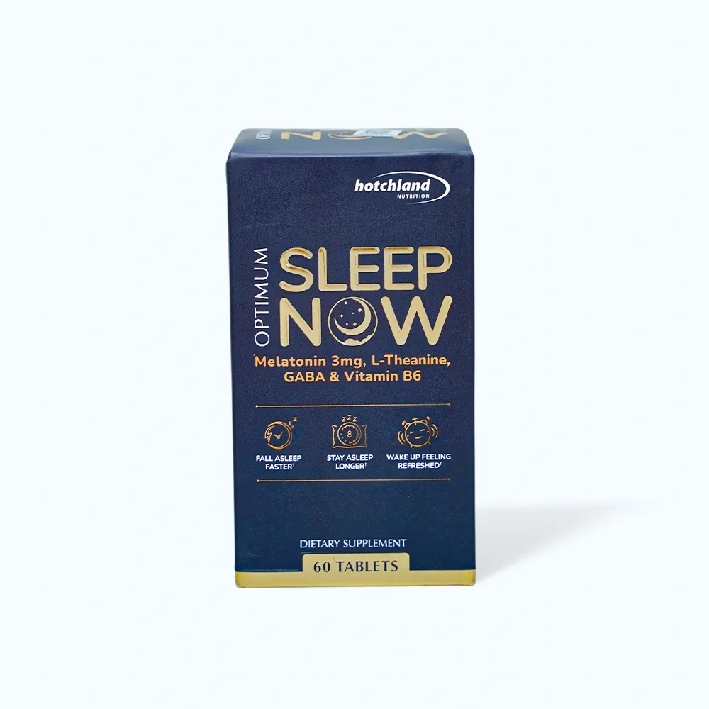 Optimum Sleep now (hộp 60 viên) hỗ trợ cải thiện chất lượng giấc ngủ