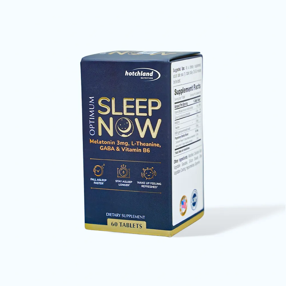 Optimum Sleep now (hộp 60 viên) hỗ trợ cải thiện chất lượng giấc ngủ 3