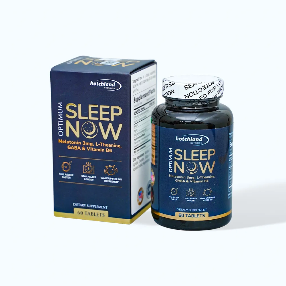 Optimum Sleep now (hộp 60 viên) hỗ trợ cải thiện chất lượng giấc ngủ 5