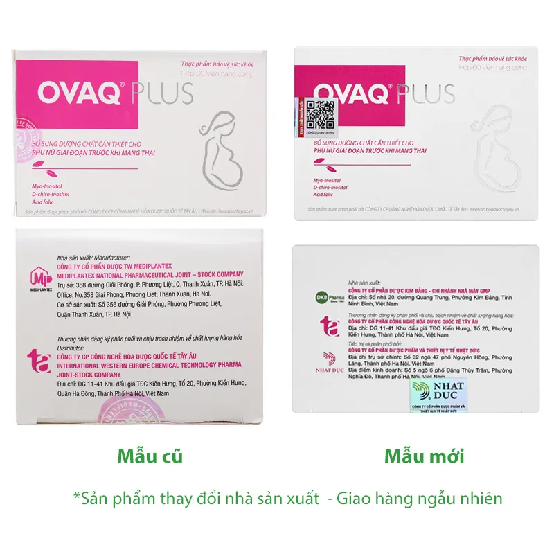 Thực phẩm bảo vệ sức khoẻ: OVAQ Plus 2