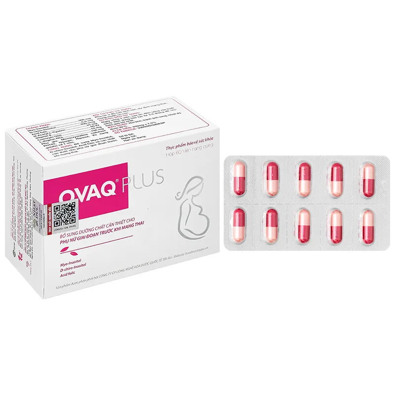 Thực phẩm bảo vệ sức khoẻ: OVAQ Plus 3