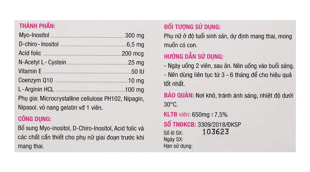 Thực phẩm bảo vệ sức khoẻ: OVAQ Plus 18