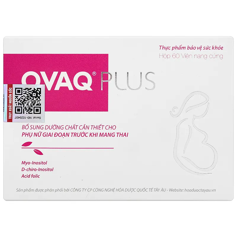 Thực phẩm bảo vệ sức khoẻ: OVAQ Plus 4