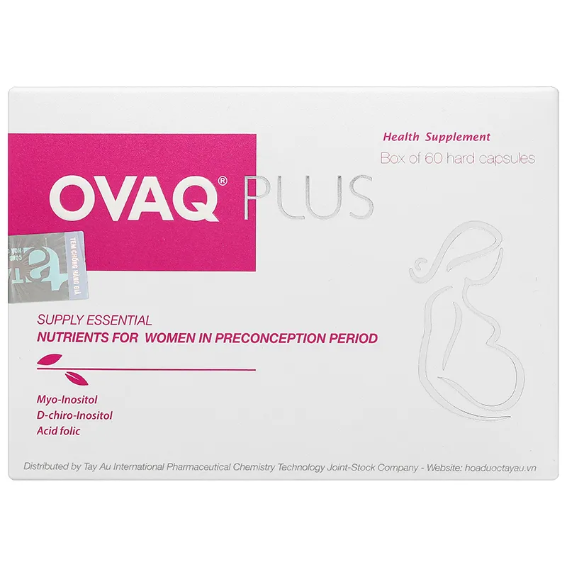Thực phẩm bảo vệ sức khoẻ: OVAQ Plus 5