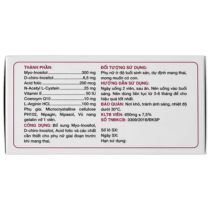 Thực phẩm bảo vệ sức khoẻ: OVAQ Plus 6