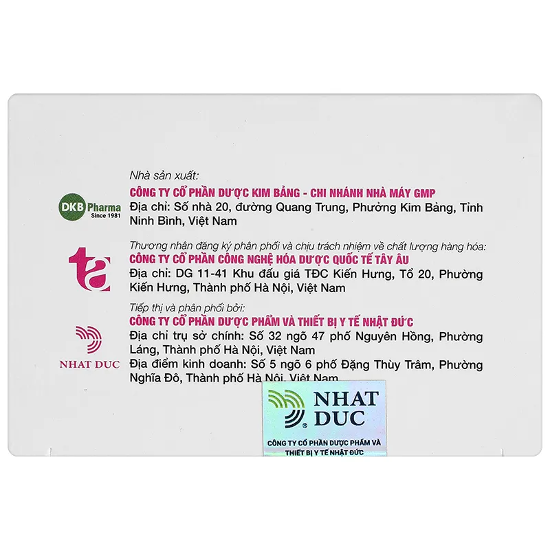 Thực phẩm bảo vệ sức khoẻ: OVAQ Plus 8