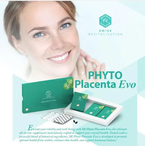 Phyto Placenta Evo 30 Softgels - Viên uống Chiết xuất nhau thai thực vật trẻ hóa