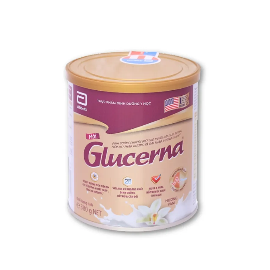 SỮA BỔ SUNG DINH DƯỠNG CHO NGƯỜI ĐÁI THÁO ĐƯỜNG GLUCERNA ABBOTT 800G