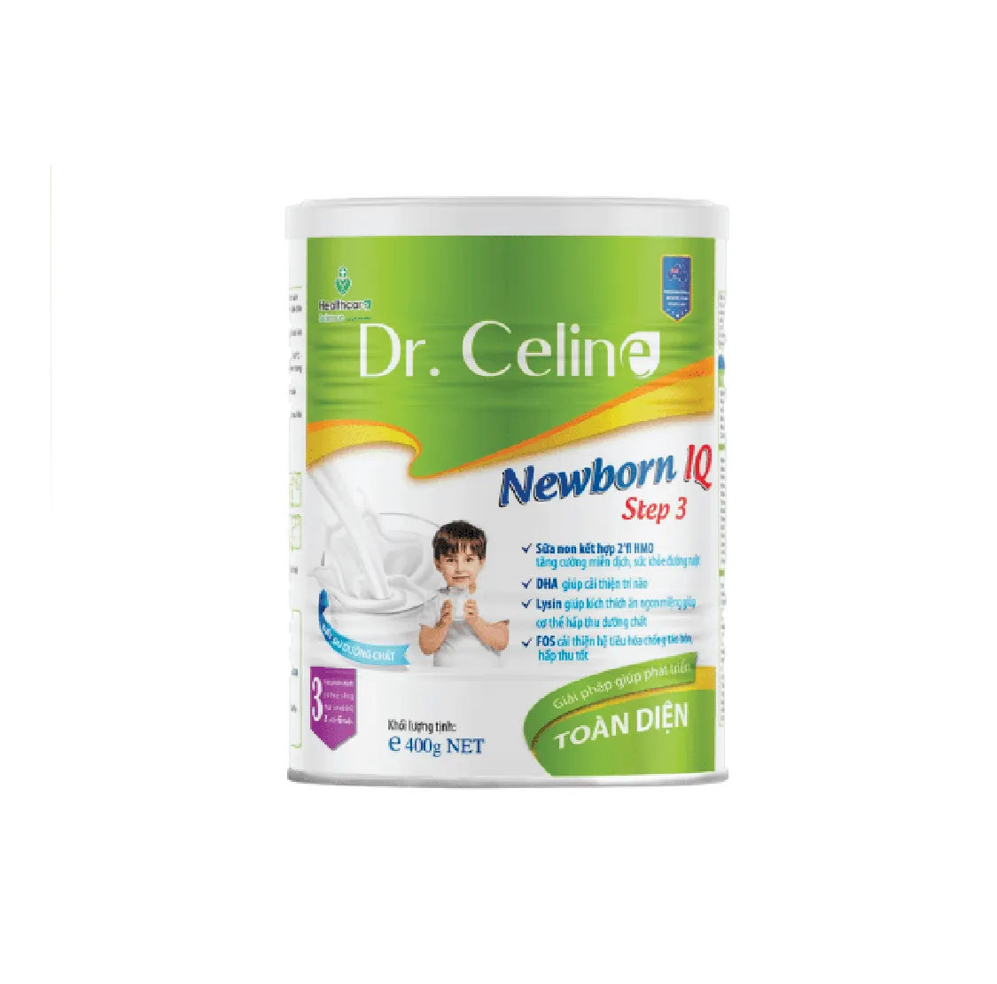 Sữa bột dinh dưỡng Dr.Celine Newborn IQ cho trẻ từ 0 đến 12 tháng tuổi - Hộp 400g 2