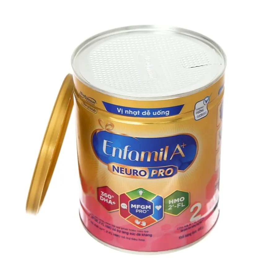 Sữa Enfamil A+ NeuroPro Số 2 cung cấp dinh dưỡng cho bé từ 6-12 tháng (Hộp 400g) 2