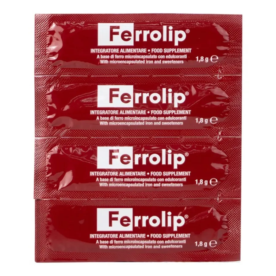 GIÚP BỔ SUNG SẮT FERROLIP UGA 20 GÓI 3
