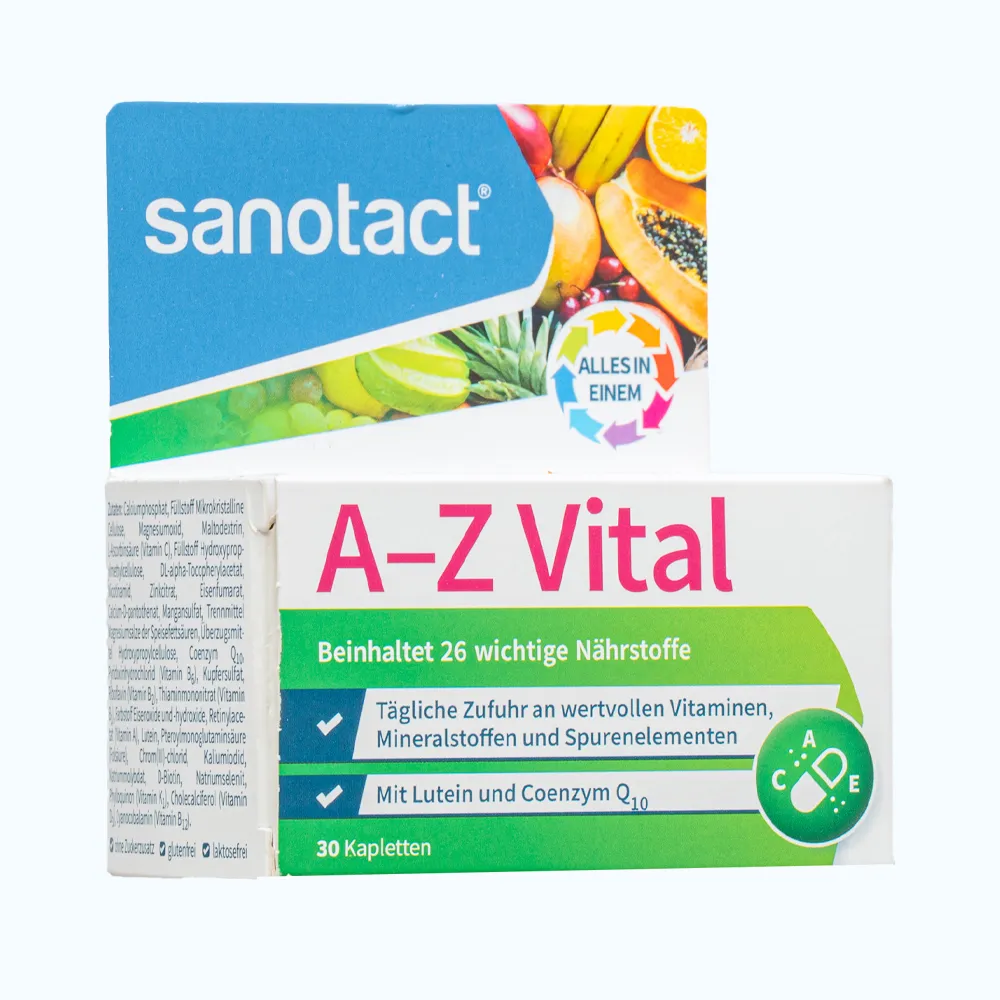 SANOTACT A-Z VITAL Hỗ Trợ Tăng Sức Đề Kháng (Hộp 30 viên) 3