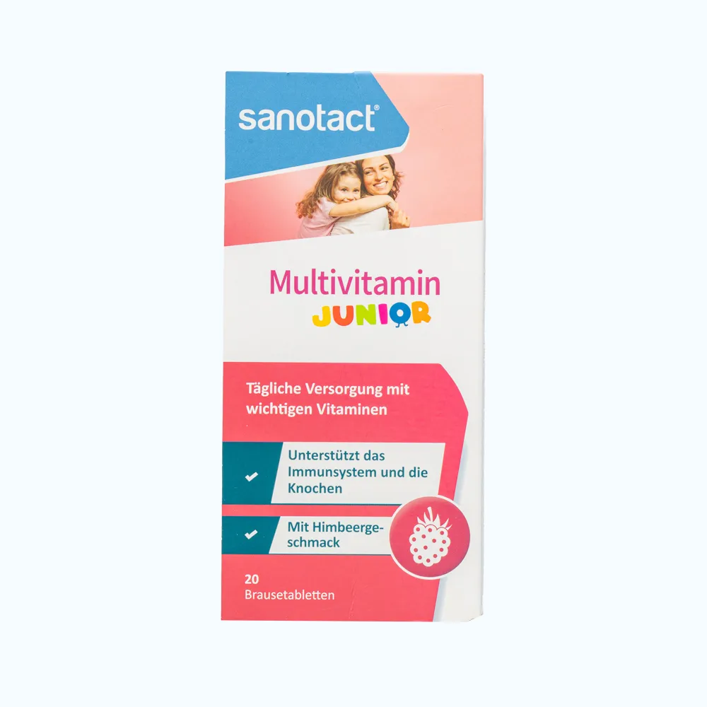Sanotact Multivitamin Junior hỗ trợ tăng sức đề kháng cho trẻ (Tuýp 20 viên) 4