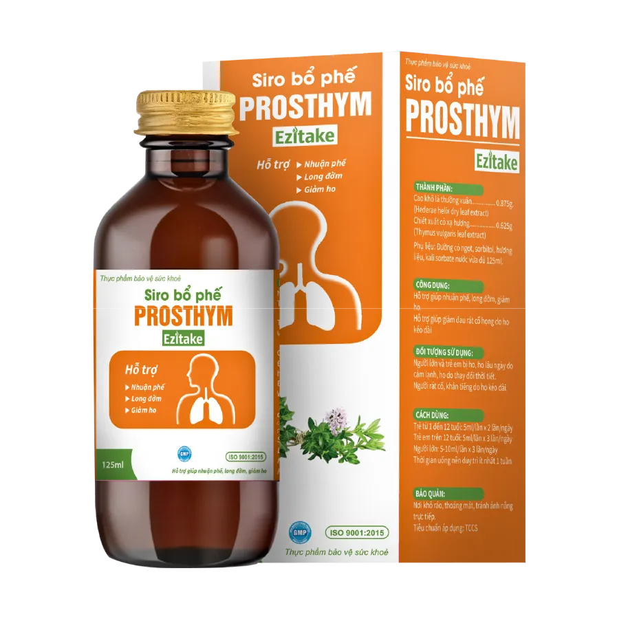 Siro Bổ Phế Prosthym Ezitake (Chai 125ml)