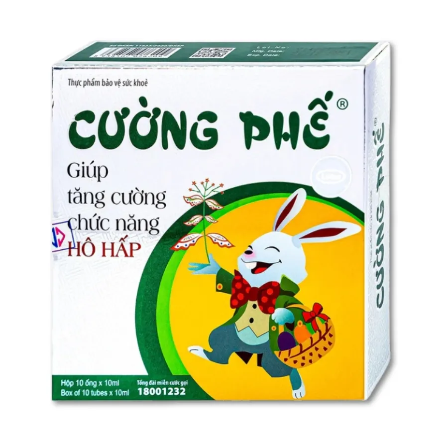 Siro Cường Phế Lotus tăng cường chức năng hô hấp (10 ống x 10ml) 2