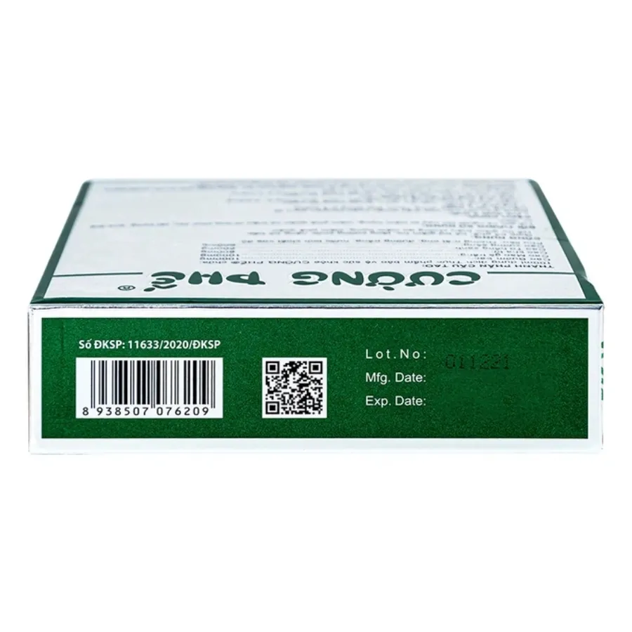 Siro Cường Phế Lotus tăng cường chức năng hô hấp (10 ống x 10ml) 5