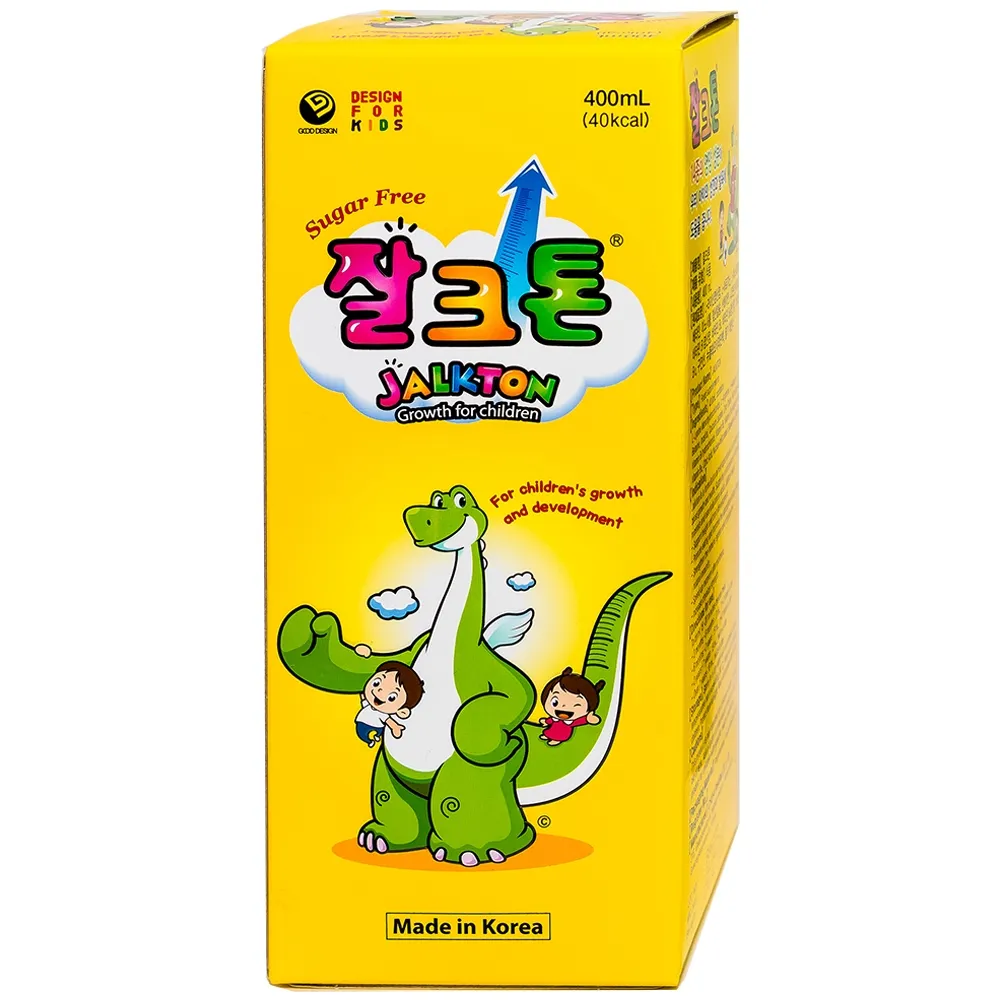 SIRO CUNG CẤP VITAMIN, KHOÁNG CHẤT JALKTON CHO-A 400ML 6