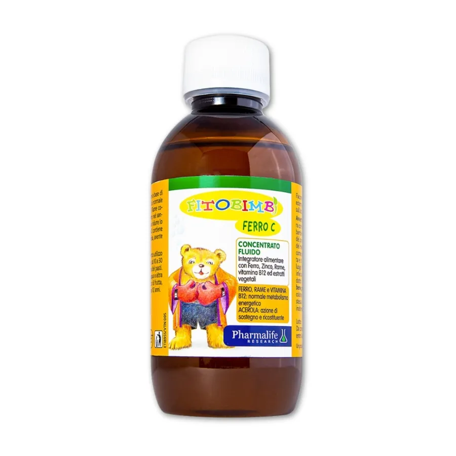 Siro Fitobimbi Ferro C Concentrato Fluido bổ sung sắt, kẽm, vitamin C cho cơ thể (200ml) 2