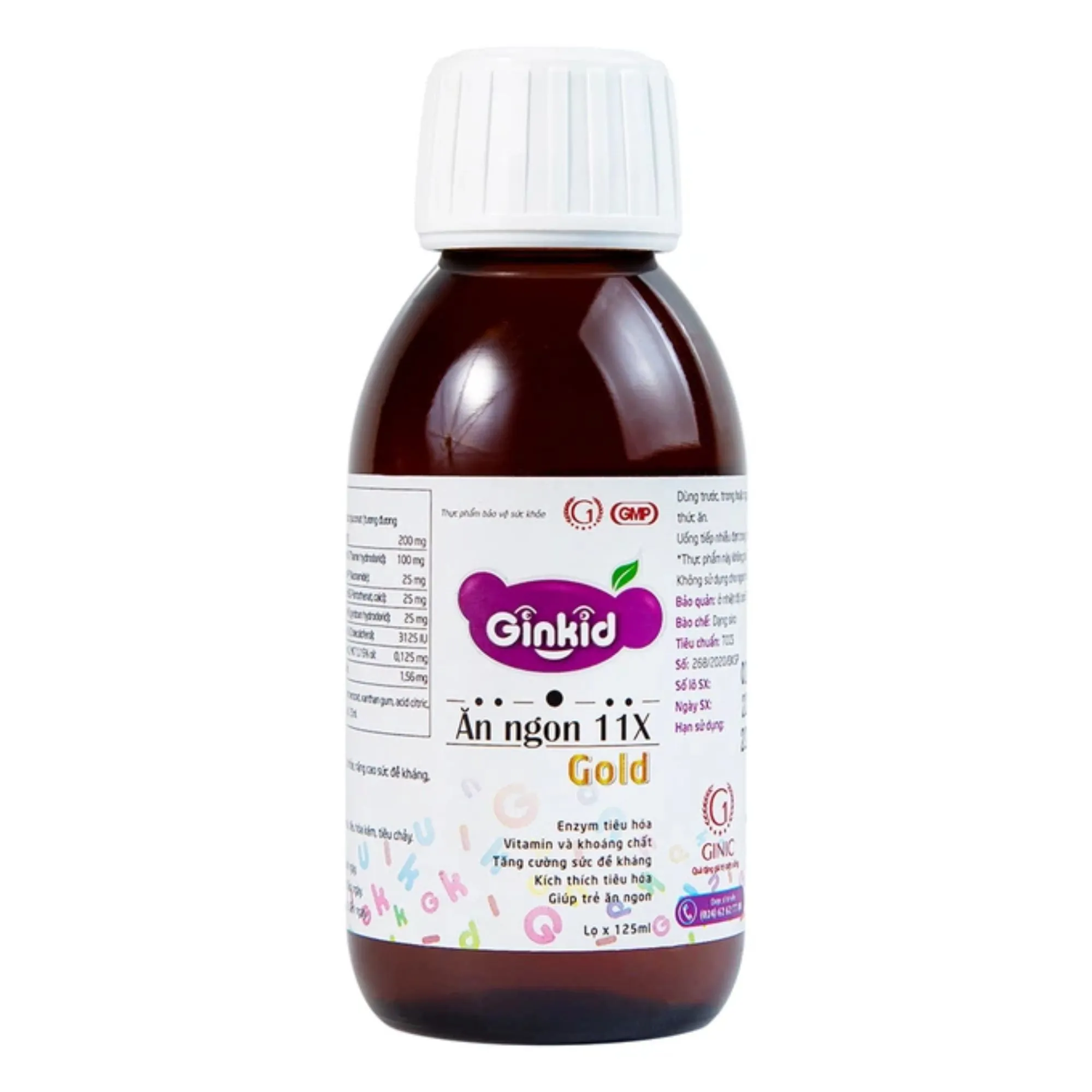 Siro Ginkid ZinC – Bổ sung kẽm, tăng sức đề kháng cho trẻ (125ml) 2