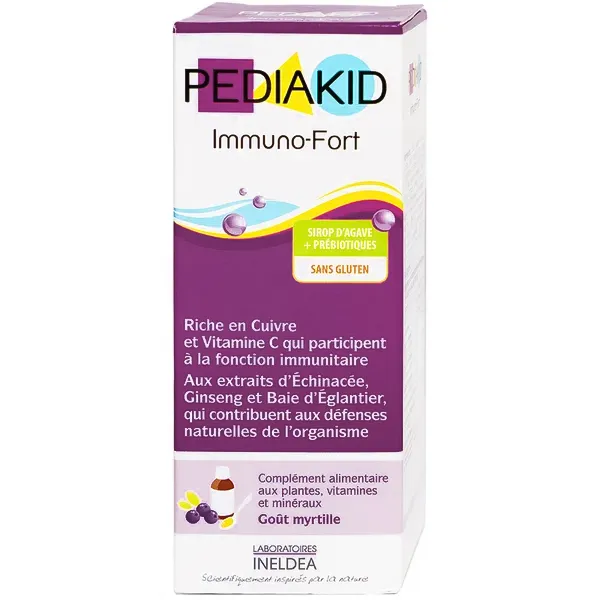 Siro Pediakid Immuno-Fort (Chai 125ml) giúp hỗ trợ sức đề kháng cho bé 6