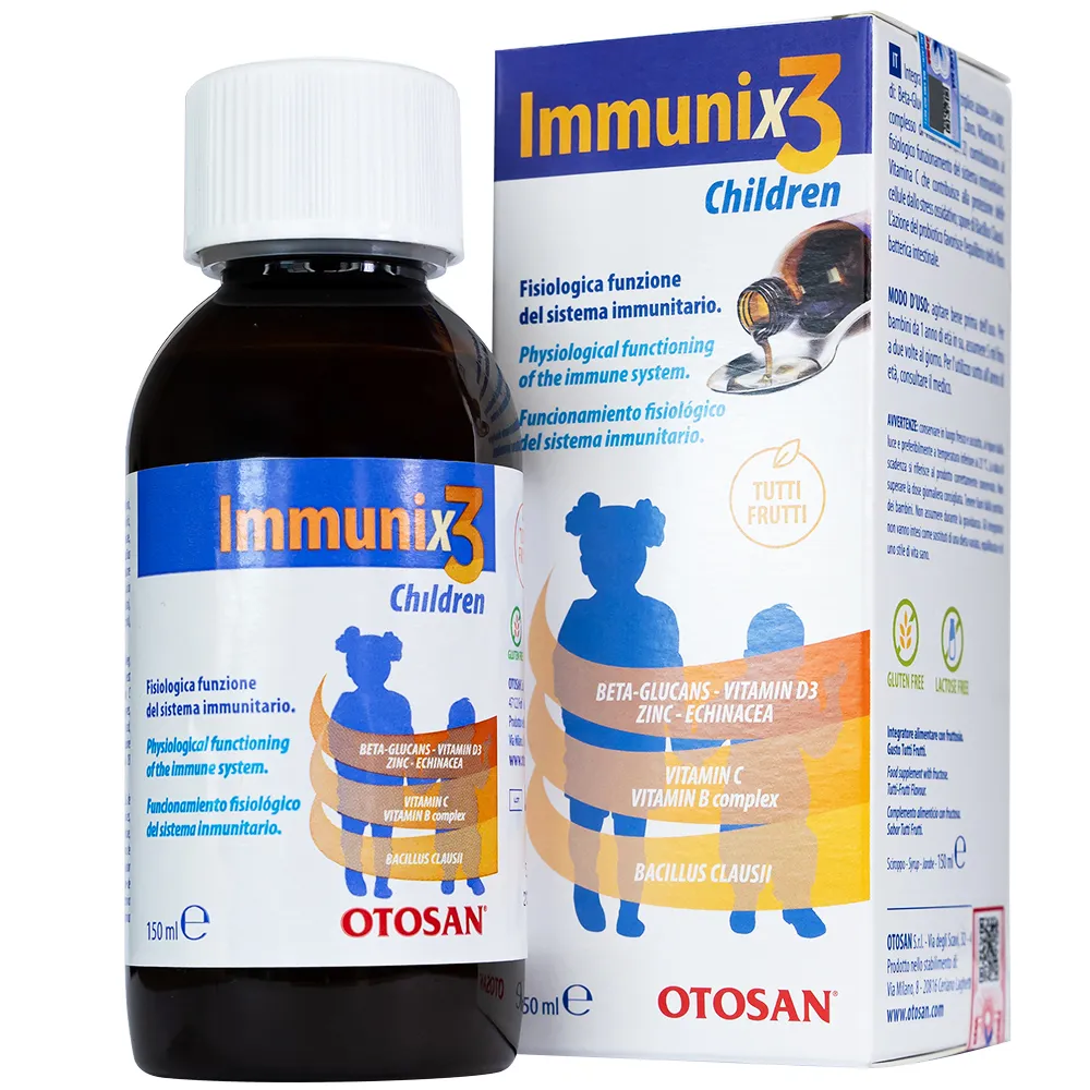 SIRO HỖ TRỢ TĂNG CƯỜNG SỨC ĐỀ KHÁNG IMMUNIX3 OTOSAN 150ML