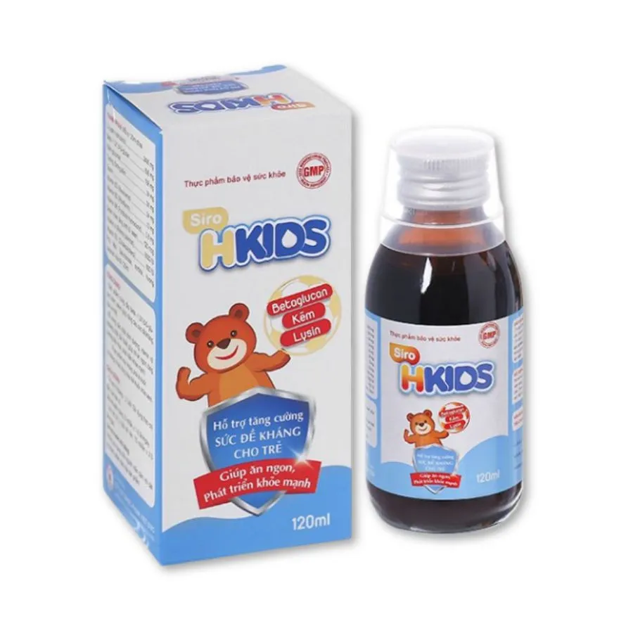 Siro HKids kích thích ăn ngon, tăng đề kháng cho trẻ (120ml)