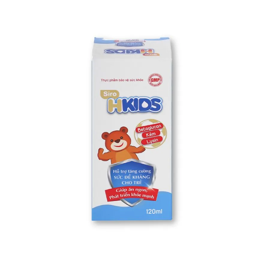 Siro HKids kích thích ăn ngon, tăng đề kháng cho trẻ (120ml) 2