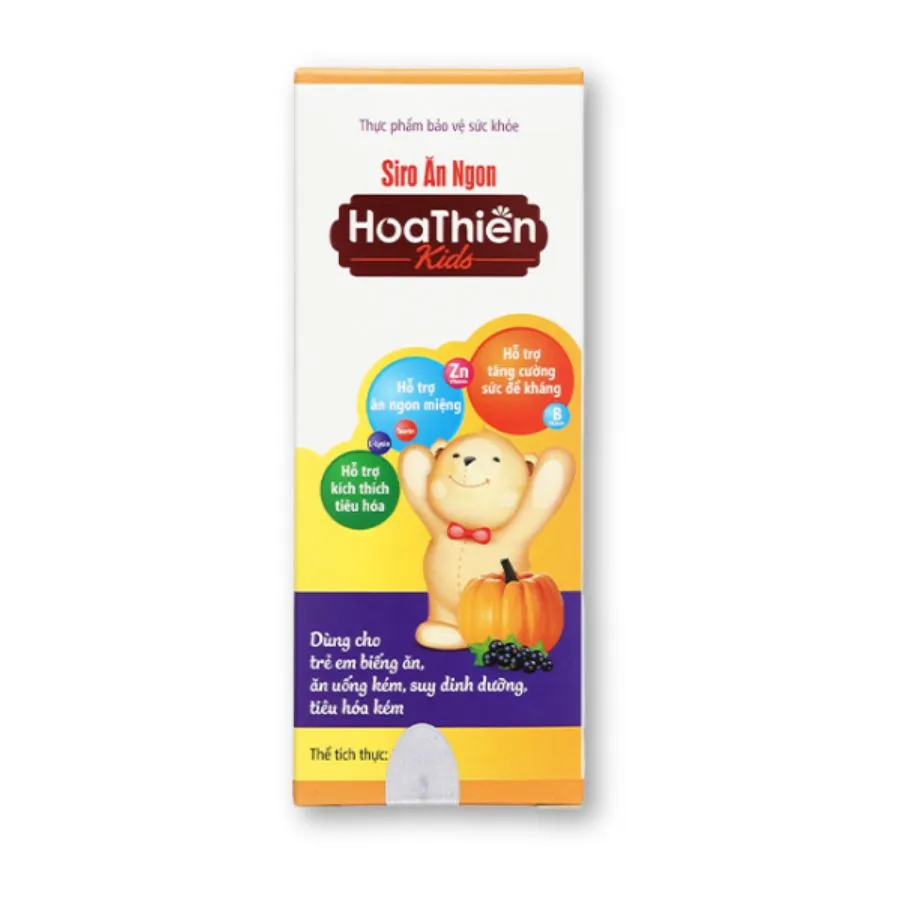Siro Hoa Thiên Kids giúp bé ăn ngon (Hộp 120ml) 2