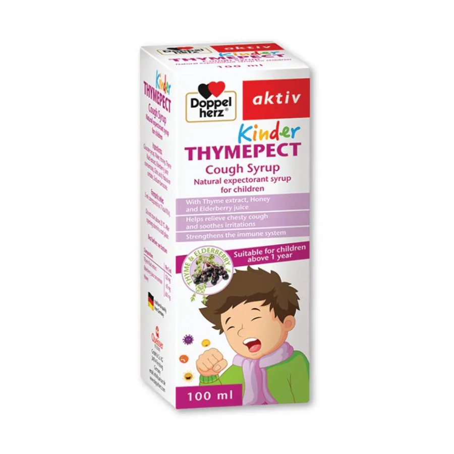Siro Kinder Thymepect Doppelherz giảm ho, tăng sức đề kháng cho trẻ (100ml) 2