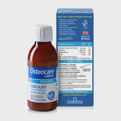 Siro Vitabiotics Osteocare (Chai 200ml) giúp xương răng chắc khỏe cho trẻ 3
