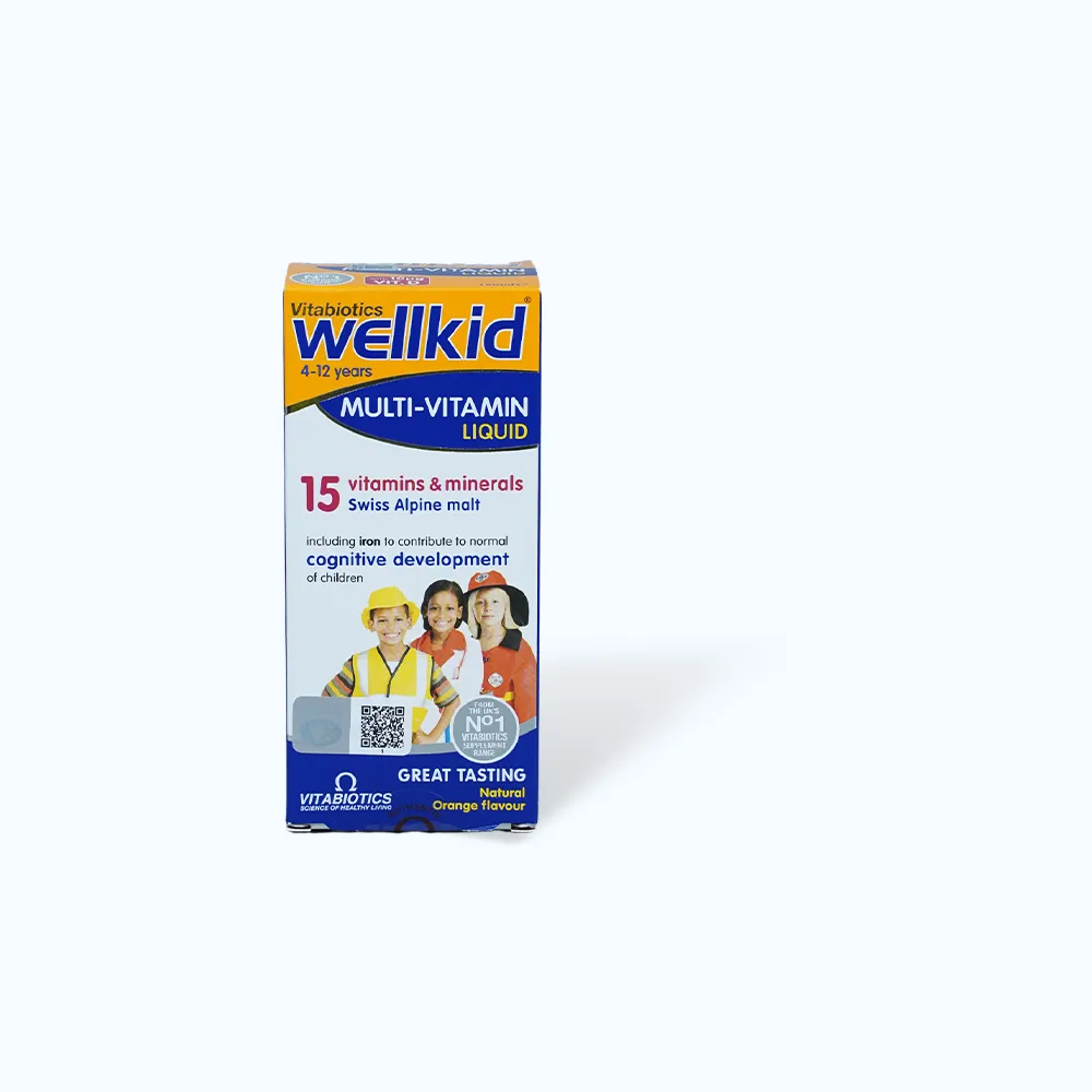 Siro Wellkid Multi-vitamin Liquid 150ml bổ sung vitamin cho trẻ em 2