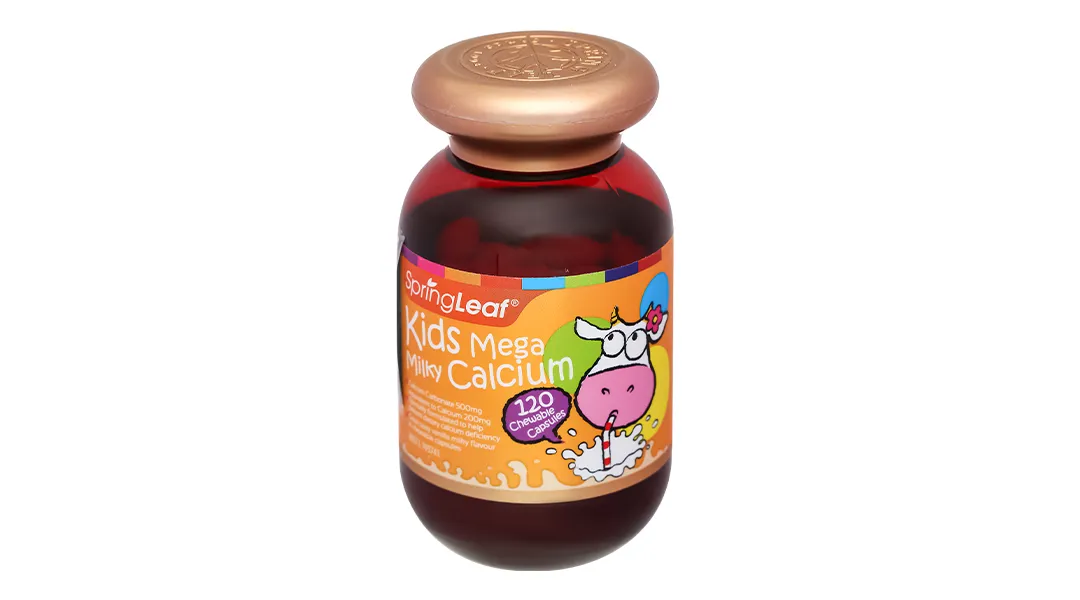 SpringLeaf Kids Mega Milky Calcium bổ sung canxi cho bé 5