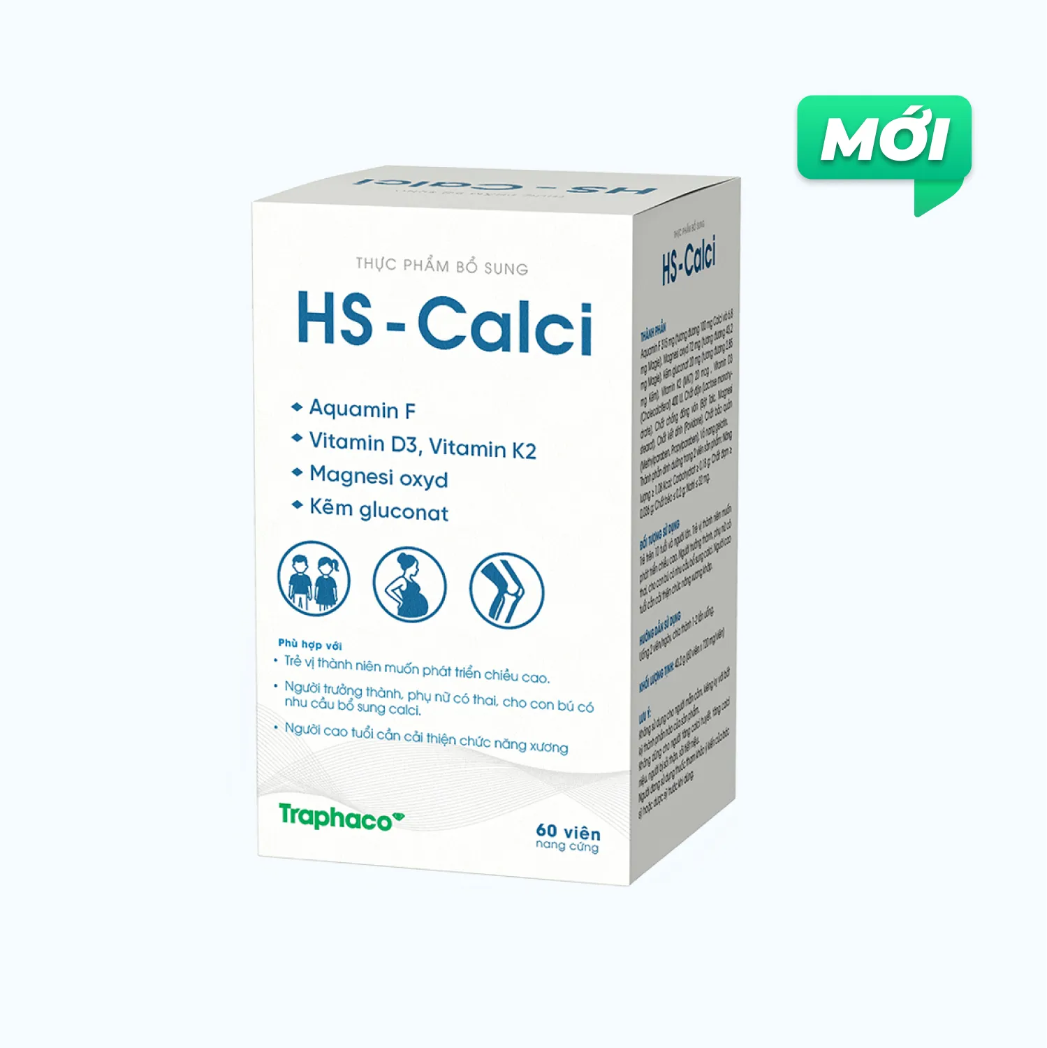 Thực phẩm bổ sung HS - Calci Bổ Sung Calci